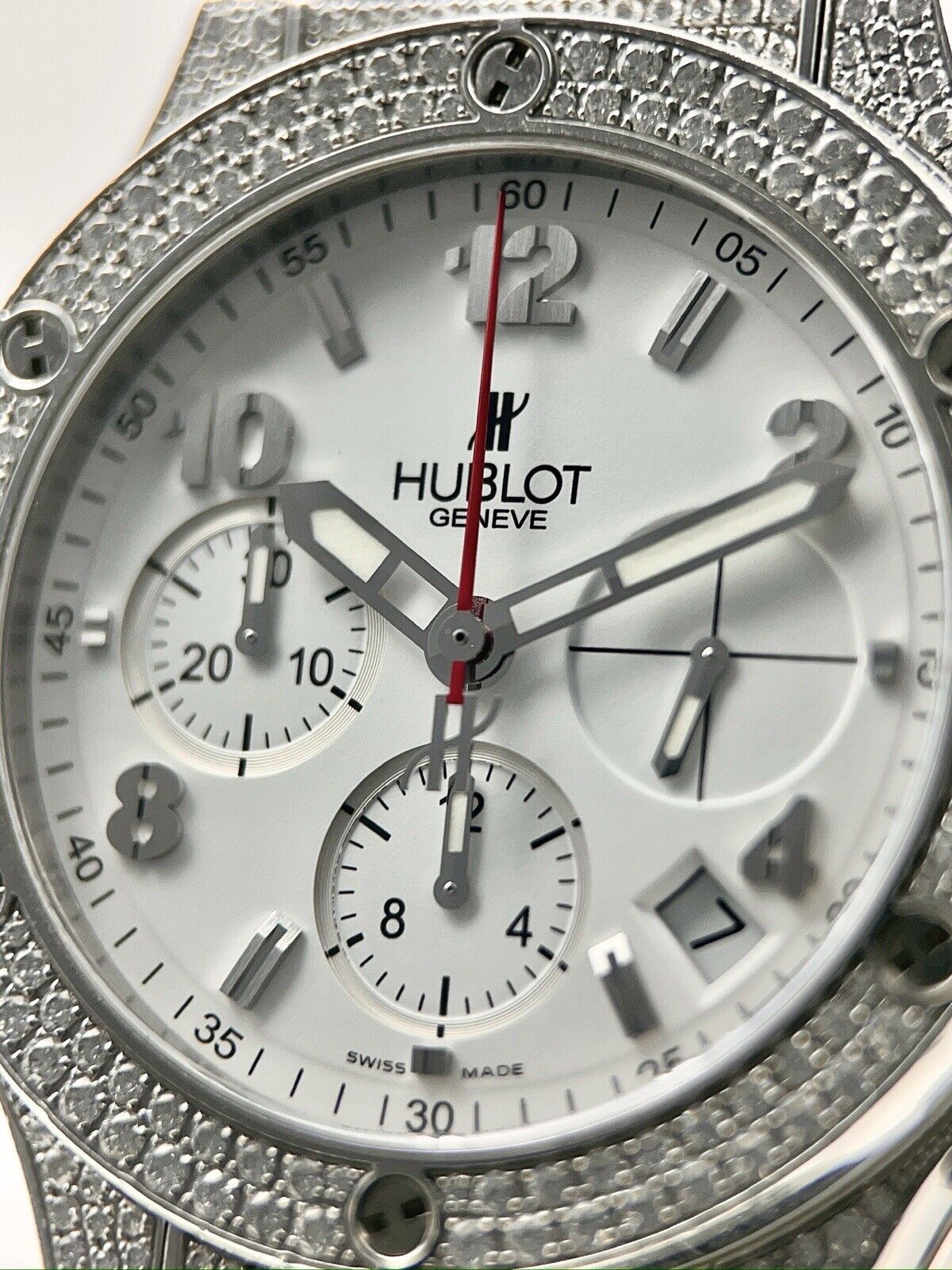 Hublot Big Bang Aspen Steel 41mm Automatic Men’s Watch Factory Diamonds