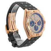 NEW 2025 Breitling Chronomat 18k Rose Gold Meteorite Dial 40mm Watch RB0134