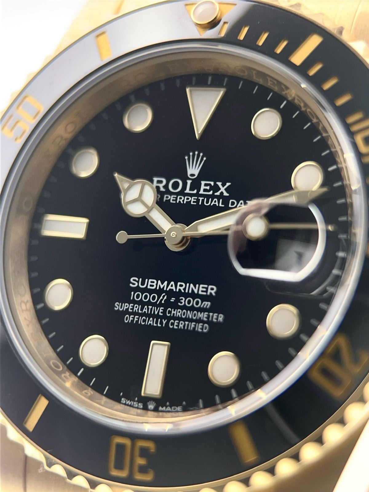 2024 Rolex Submariner 18k Yellow Gold 41mm Automatic Men’s Watch 126618LN