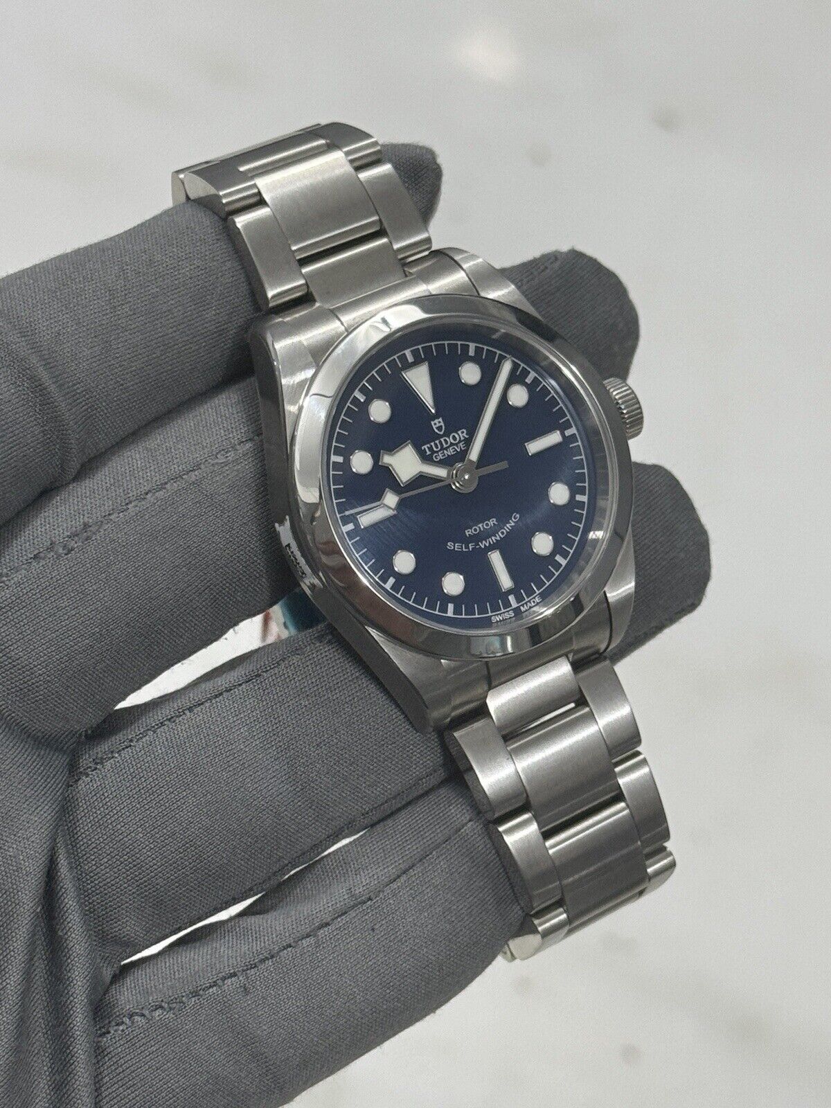 NEW 2023 Tudor Black Bay 36mm Automatic Blue Dial Watch 79500  - Box/Papers