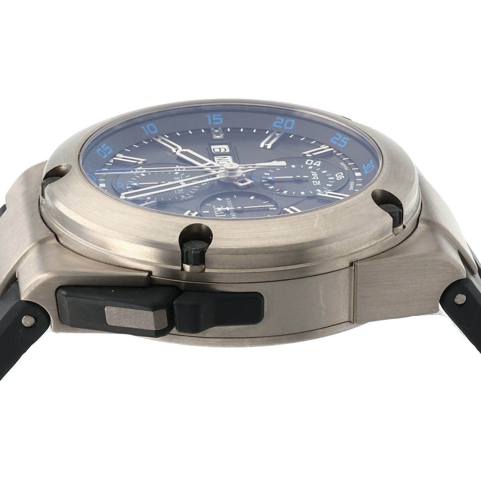 IWC  Ingenieur Double Chronograph Split Titanium 45mm Auto Men's Watch IW37650