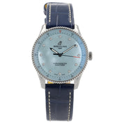 Breitling Navitimer Blue MOP Dial Steel 32mm Quartz Woman’s Watch A77320