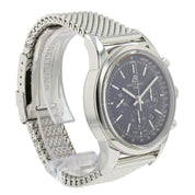 Breitling Transocean Black Dial Stainless Steel 43mm Automatic Mens Watch AB0152