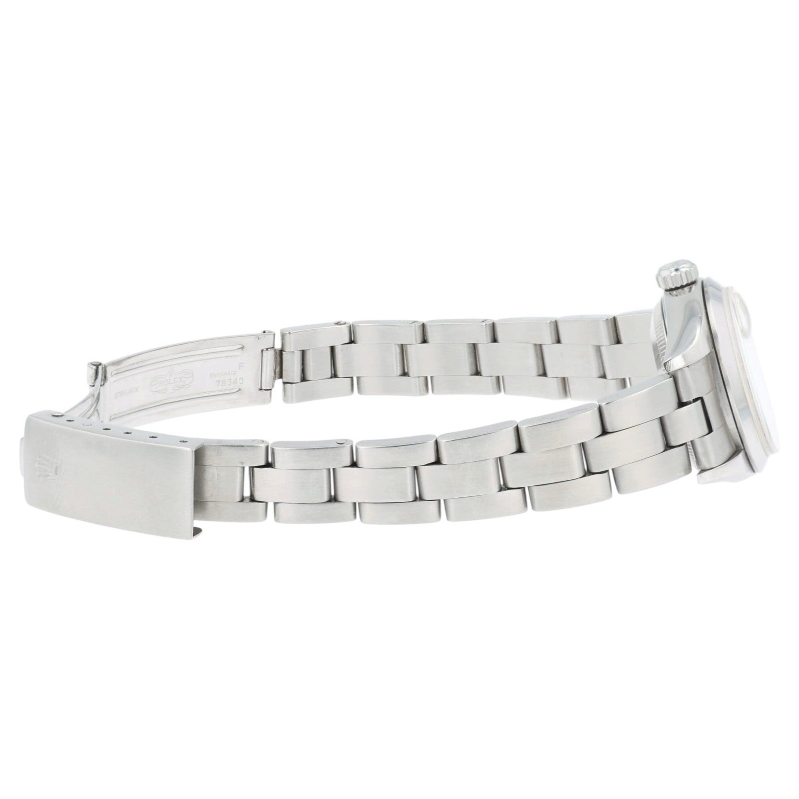 Rolex Datejust White Dial Stainless Steel 26mm Automatic Womens Watch 79160