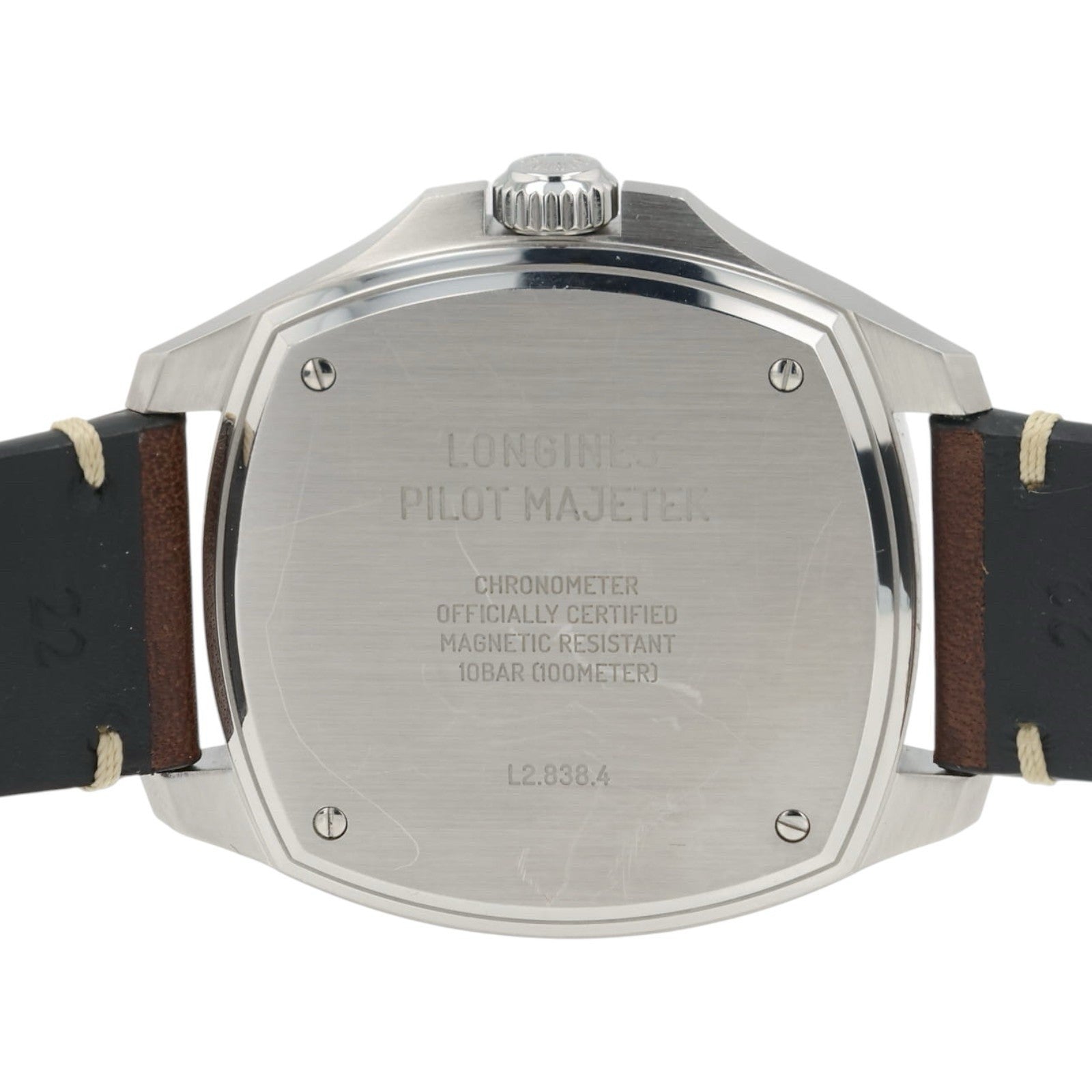 Longines Pilot Majetek Black Dial Stainless Steel 43mm Automatic Men’s L2.838.4