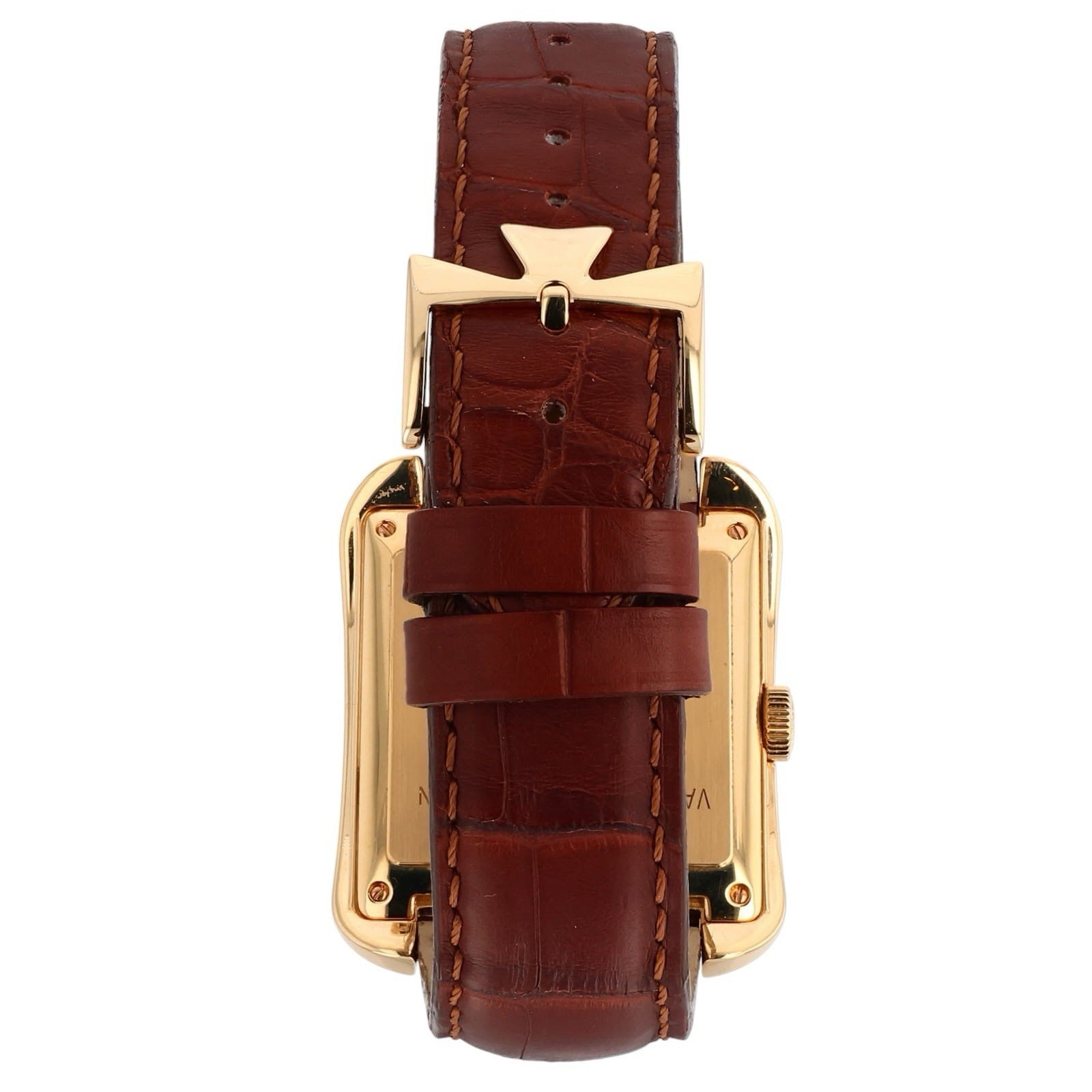 Vacheron Constantin Historiques 18k Yellow Gold 35x41mm Automatic Watch 47300