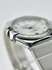 Omega Watch Constellation White Dial Diamond 123.12.35.60.52.001 Quartz Movement