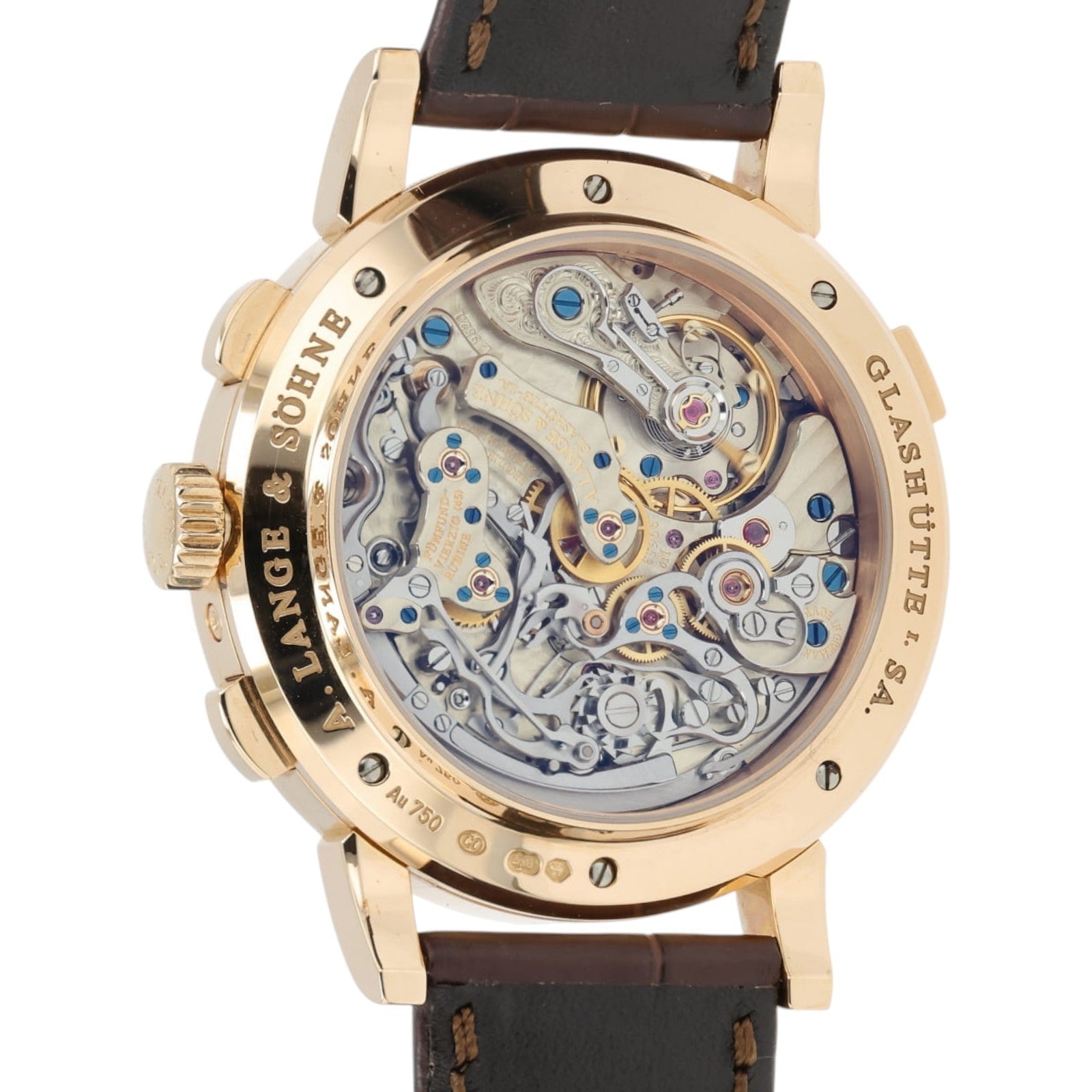 2022 A. Lange and Sohne Datograph Perpetual Calendar 41mm Manual Watch 410.032