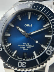 Oris Aquis Date Cal. 400 Stainless Steel Blue Automatic Men’s Watch 7763 - B/P