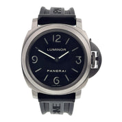 Panerai Luminor Titanium Black Dial 44mm Manual Wind Men's Watch PAM00176