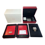 Cartier Santos Skeleton Dial Stainless 39.8mm Manual Wind Men's Watch WHSA0015