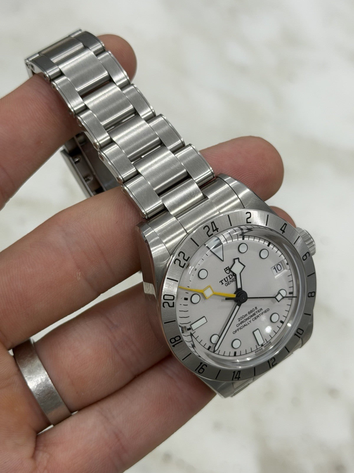 2025 Tudor Black Bay Pro White Dial Stainless Steel 39mm Men's Watch 79470