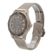 2025 Omega Seamaster NTTD 007 Titanium Brown Dial 42mm Watch 210.90.42.20.01.001