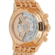 Breitling Navitimer 1 B01 18k Rose Gold Black Dial 43mm Automatic Men’s RB0138