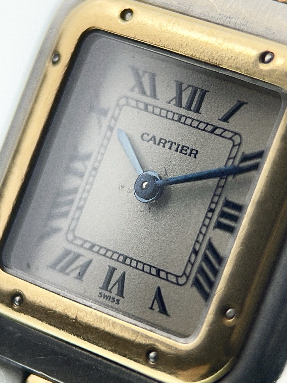 Cartier Panthere Gold & Steel Silver Dial 22mm Quartz Women’s Watch W25029B6