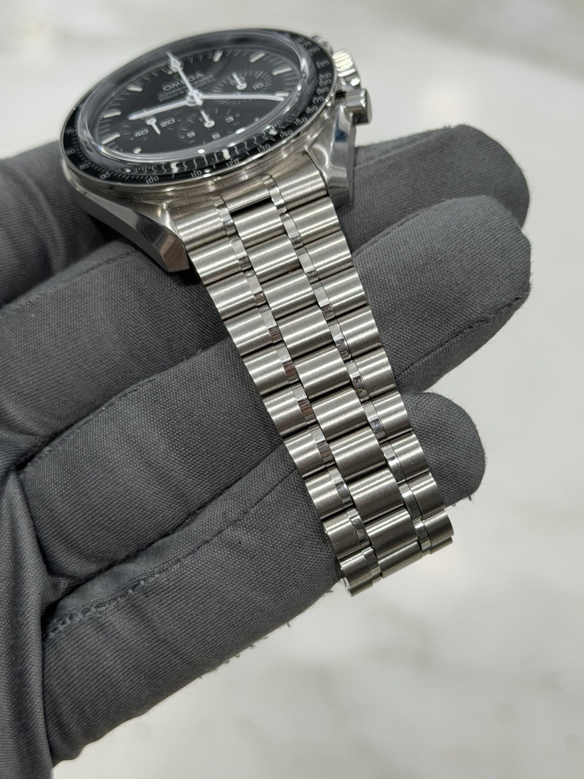 Omega Speedmaster Chronograph 42mm Black Dial Sapphire Watch 310.30.42.50.01.002