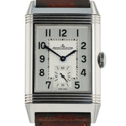 Jaeger-LeCoultre Reverso Steel Silver Dial 45x27mm Manual Wind Mens Q3858520
