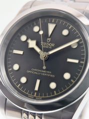 Tudor Black Bay Stainless Steel Grey Dial 41mm Automatic Men’s Watch 79680