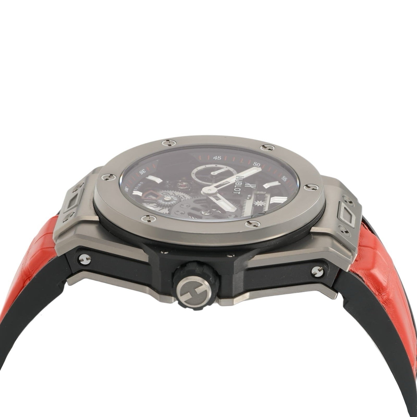 Hublot Big Bang Meca-10 Skeleton Dial Titanium 45mm Manual Wind 414.NI.1123.RX