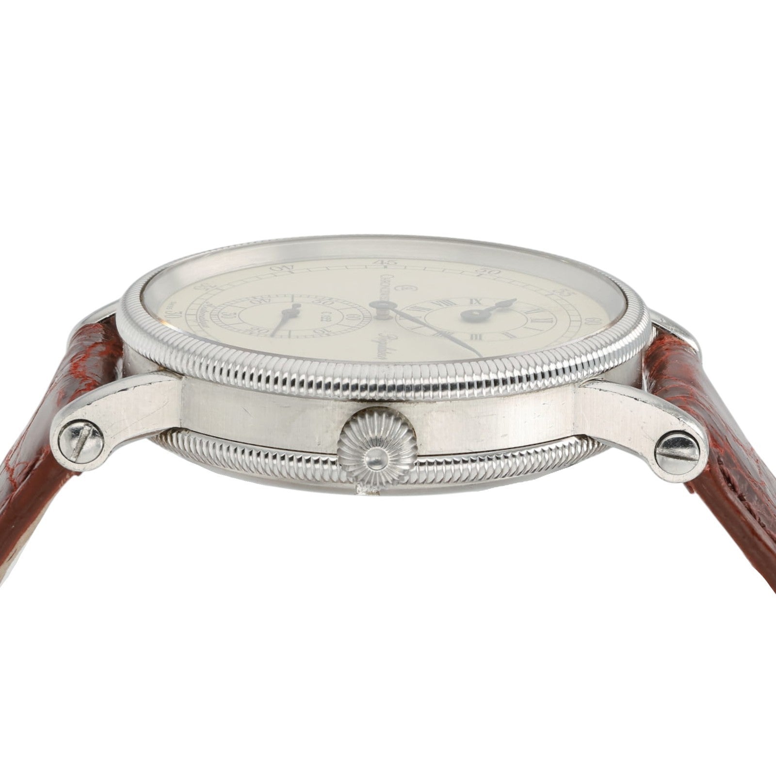 Chronoswiss Regulator White Dial Stainless Steel 38mm Automatic Mens CH1223