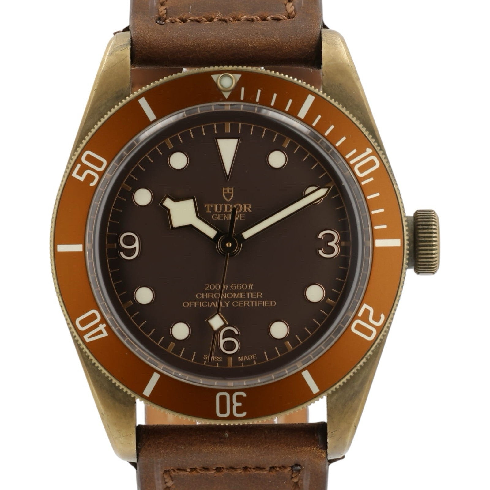 Tudor Black Bay Bronze Brown Dial Bronze Case 43mm Automatic Mens Watch 79250BM