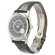 Patek Calatrava Black Dial 18k White Gold 39mm Automatic Movement Men’s 6006G