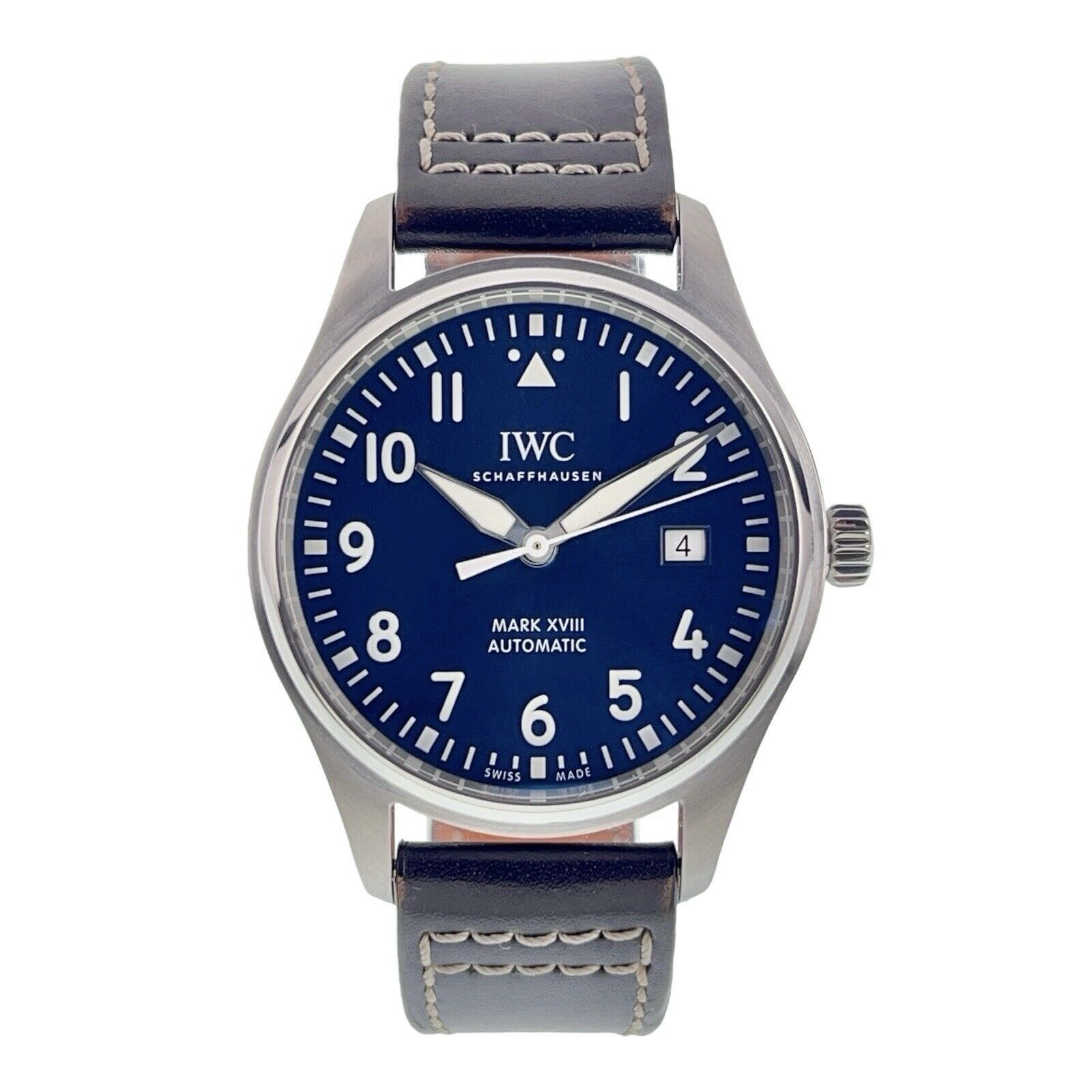 IWC Pilot Mark Stainless Steel Blue Dial 40mm Automatic Men’s Watch IW327010