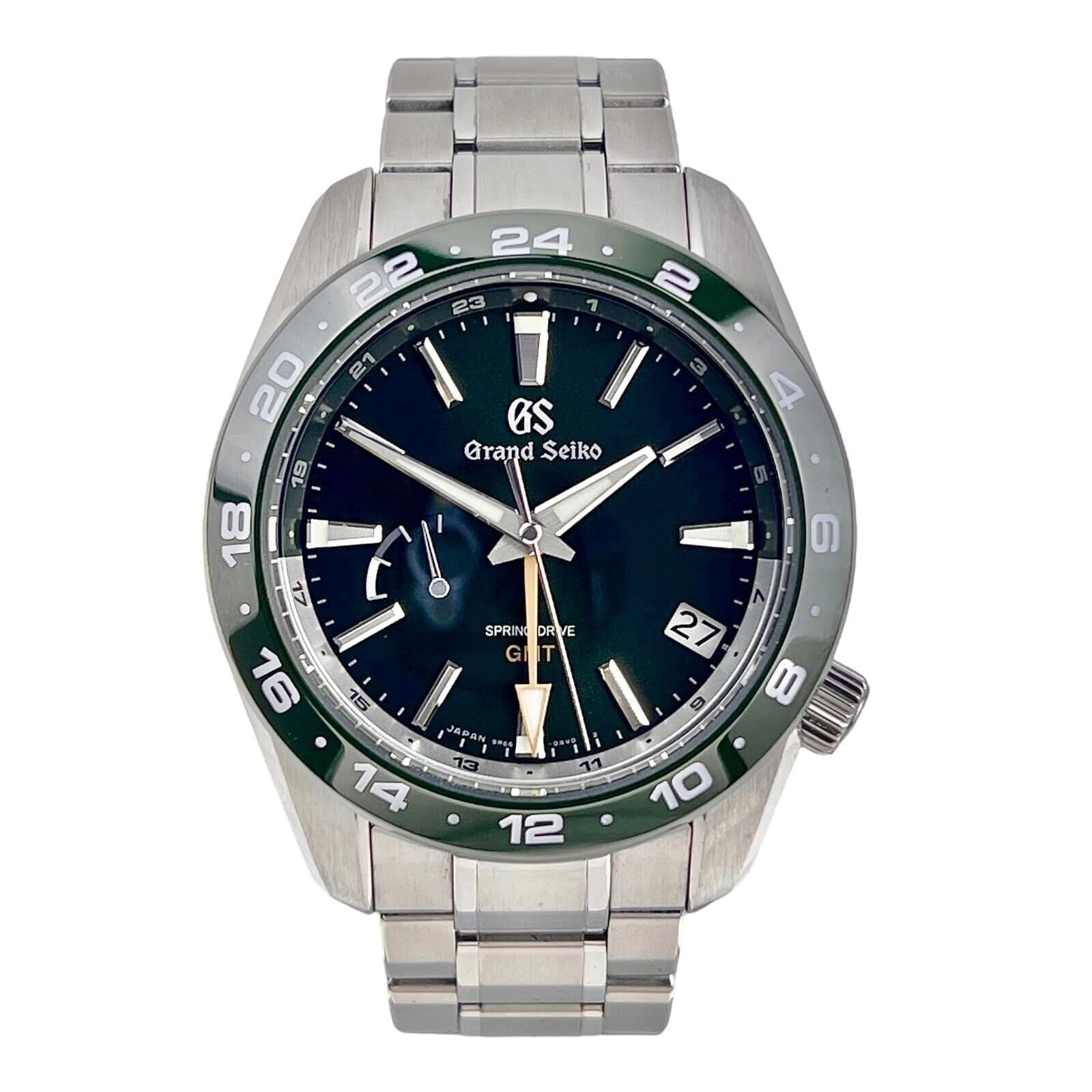 Grand Seiko Sport Collection Steel GREEN Spring Drive Men’s Watch SBGE257