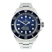 2016 Rolex Sea-Dweller Deepsea Steel Blue Dial 44mm Automatic Men’s Watch 116660