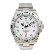 Rolex Explorer II White 42mm 216570 Automatic Steel Men’s Watch