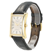 Piaget Emperador Silver Dial 18k Rose Gold 32x41mm Automatic Mens Watch P10041