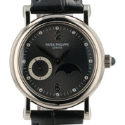 Patek Philippe Ladies Calatrava Grey Dial 18k White Gold 29mm Manual Wind 4857G