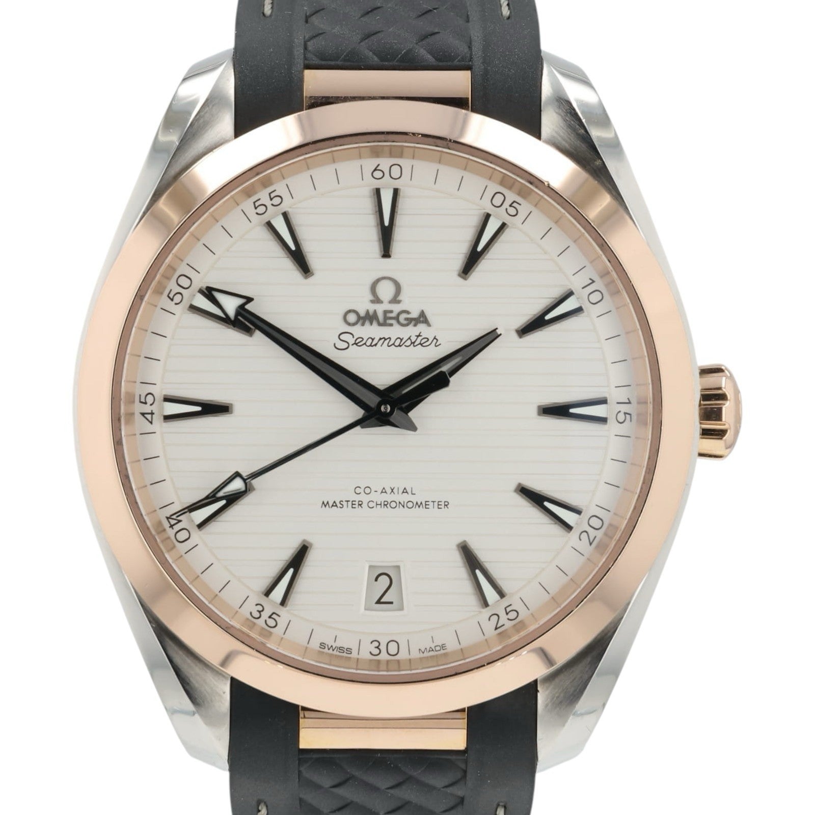 Omega Seamaster Silver Dial Steel & Rose Gold 41mm Automatic 220.22.41.21.02.001