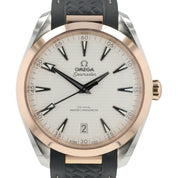 Omega Seamaster Silver Dial Steel & Rose Gold 41mm Automatic 220.22.41.21.02.001
