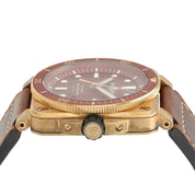 Bell & Ross BR03 Red Dial Bronze 42mm Automatic Movement Men’s Watch BR03-92