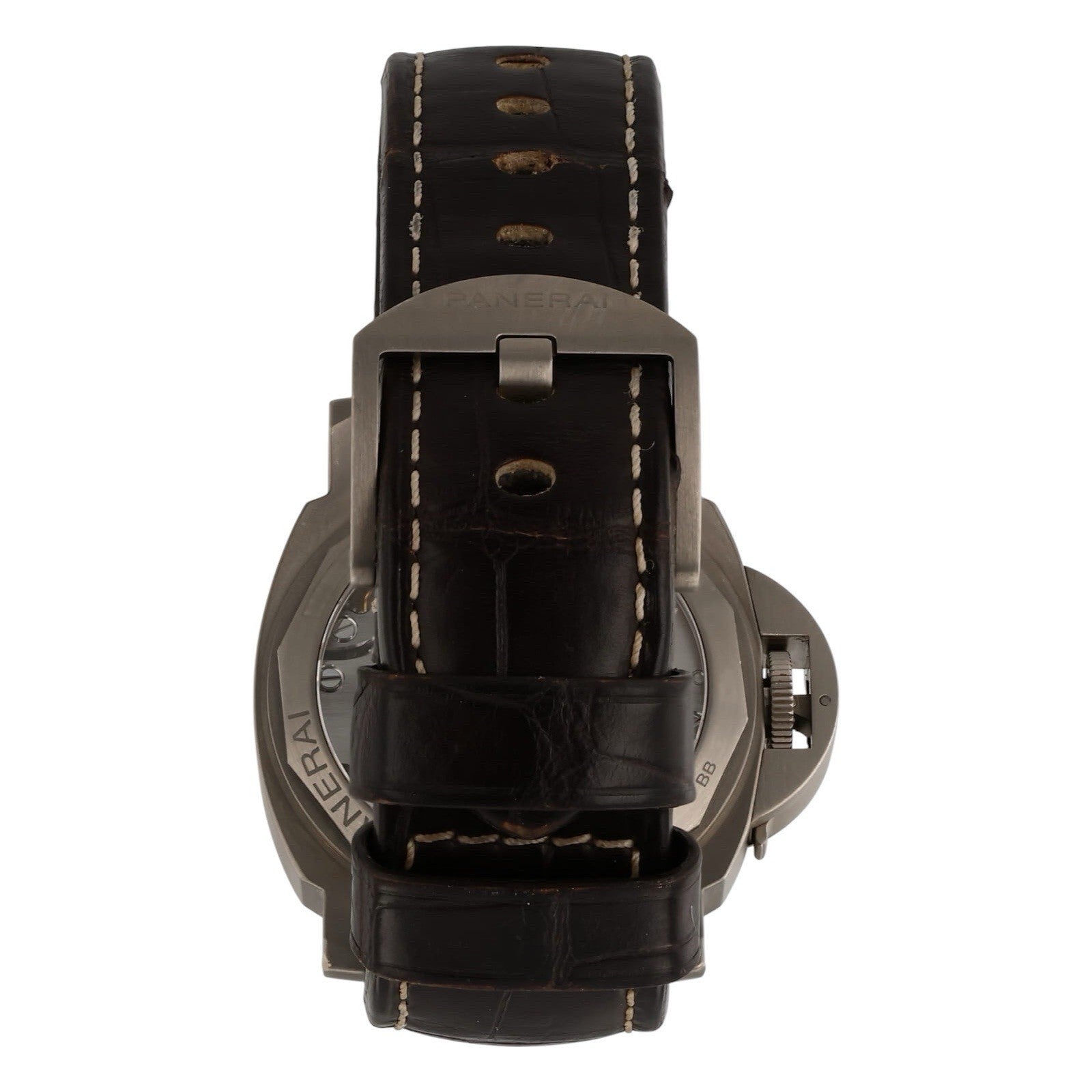 Panerai Luminor Base Titanium Brown Dial 44mm Manual Wind Men’s Watch PAM00562