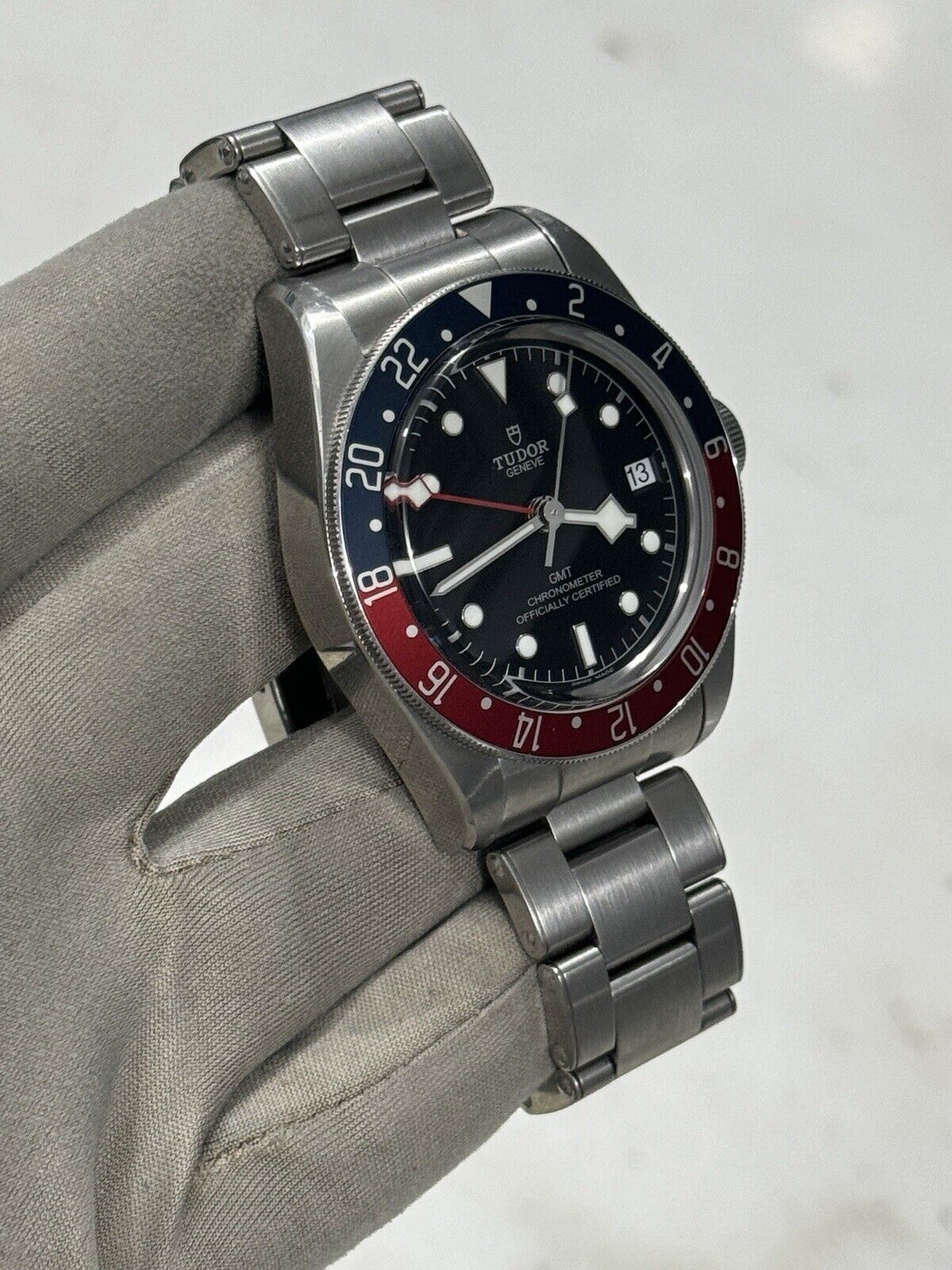 2022 Tudor Black Bay GMT Pepsi Stainless Steel Men's Watch 79830RB - Box/Papers