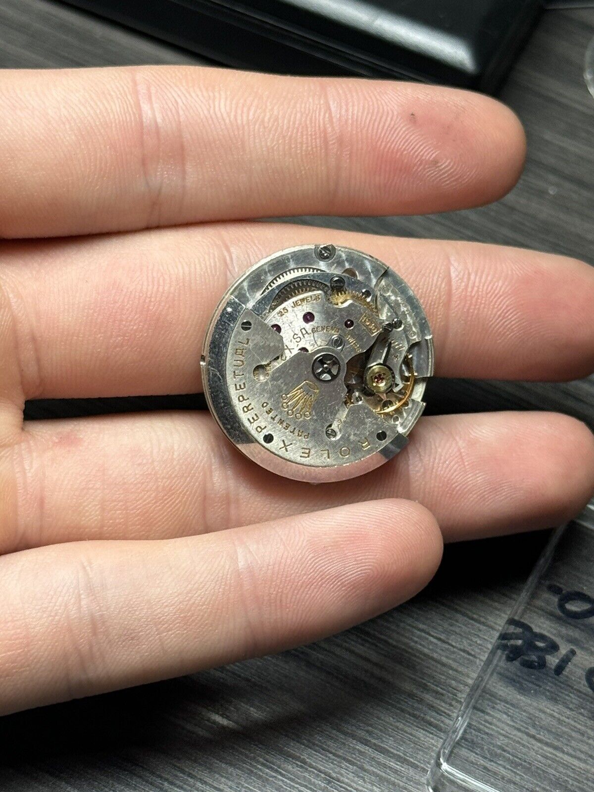 Original Rolex 1030 Automatic  Movement perfect Butterfly Perpetual - AS IS