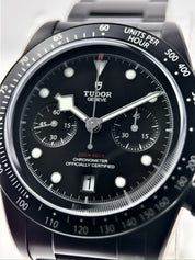 TUDOR Black Bay Chrono Dark 79360DK Special Ed. Automatic Men's Watch Box Papers