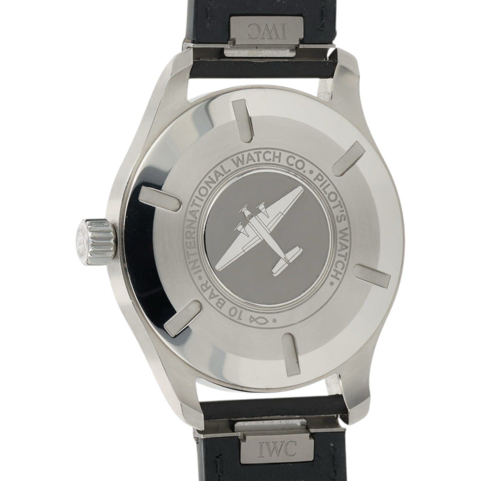 IWC Pilots Black Dial Stainless Steel 40mm Automatic Men’s Watch IW328201