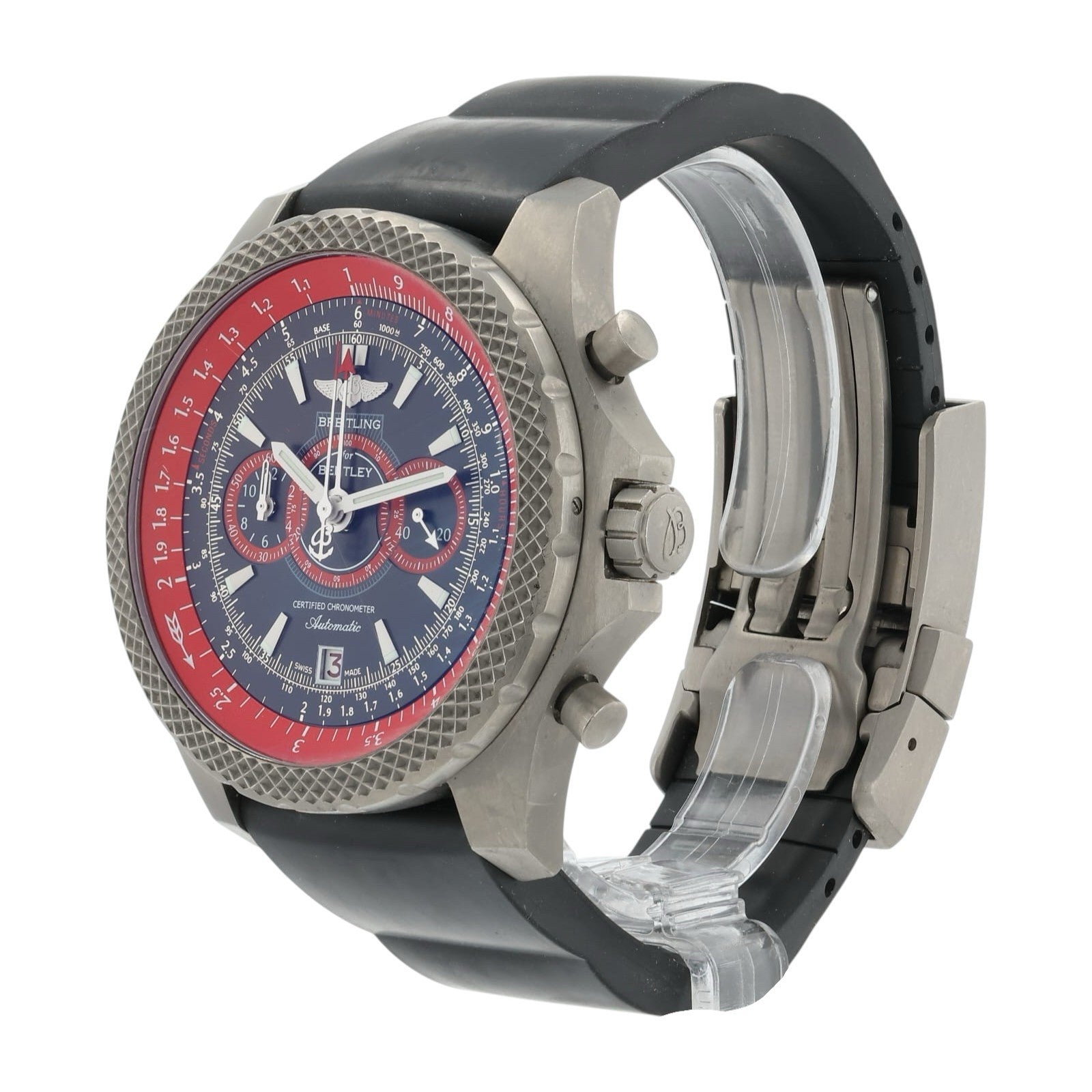 Breitling Bentley Supersports Black Dial Titanium 49mm Automatic Men’s E27365