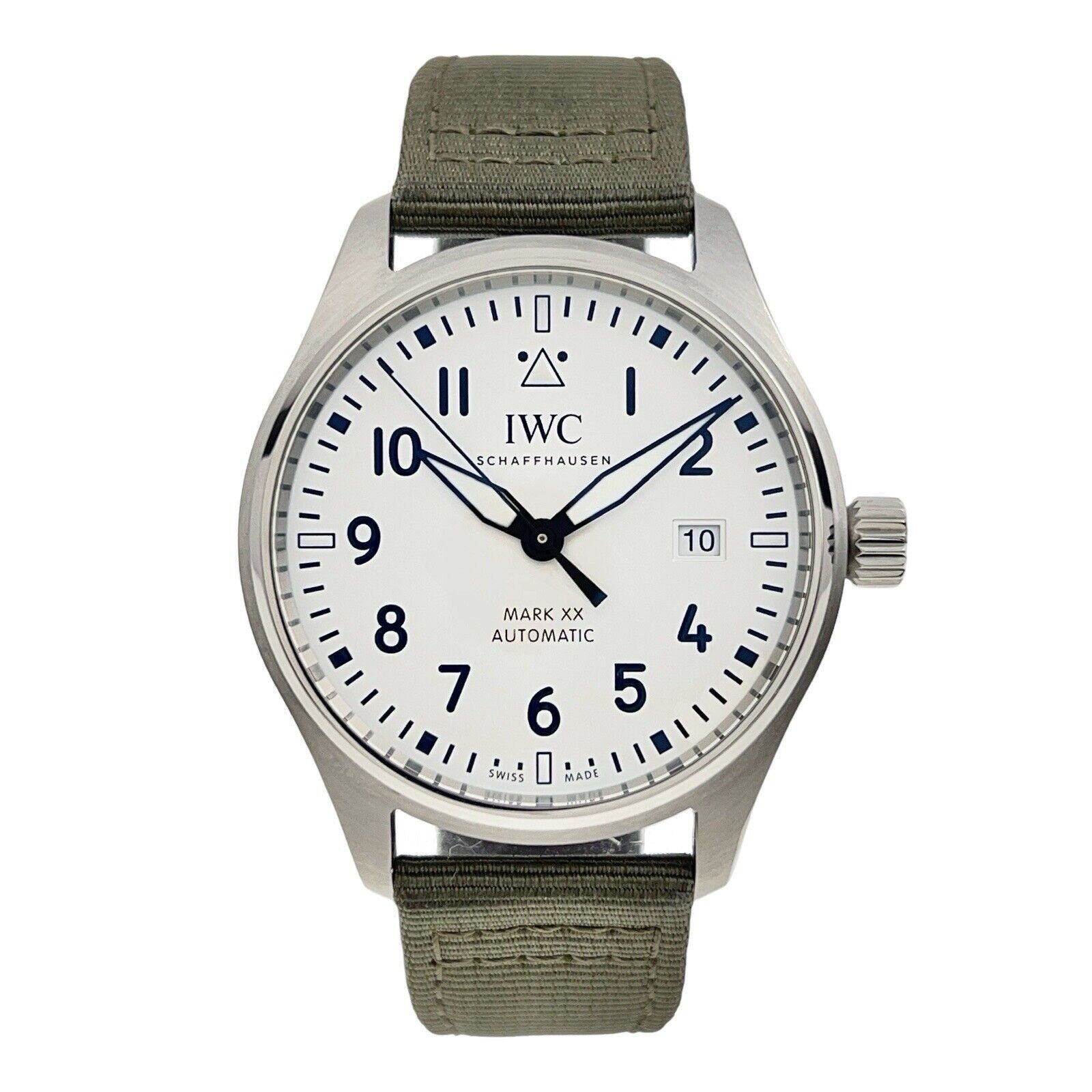 IWC Pilot Mark XX Steel 40mm Automatic Men’s Watch IW328207 - Box/Papers