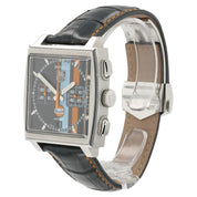 Tag Heuer Monaco Black Dial Stainless Steel 38mm Automatic Men’s Watch CW211A