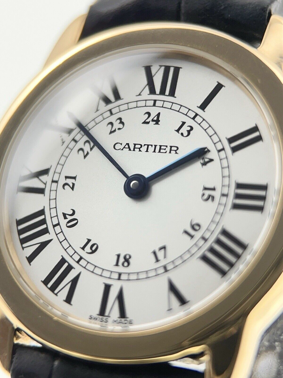 Cartier Ronde Solo De 18k Yellow Gold  and Steel 29mm Women's Watch W6700355