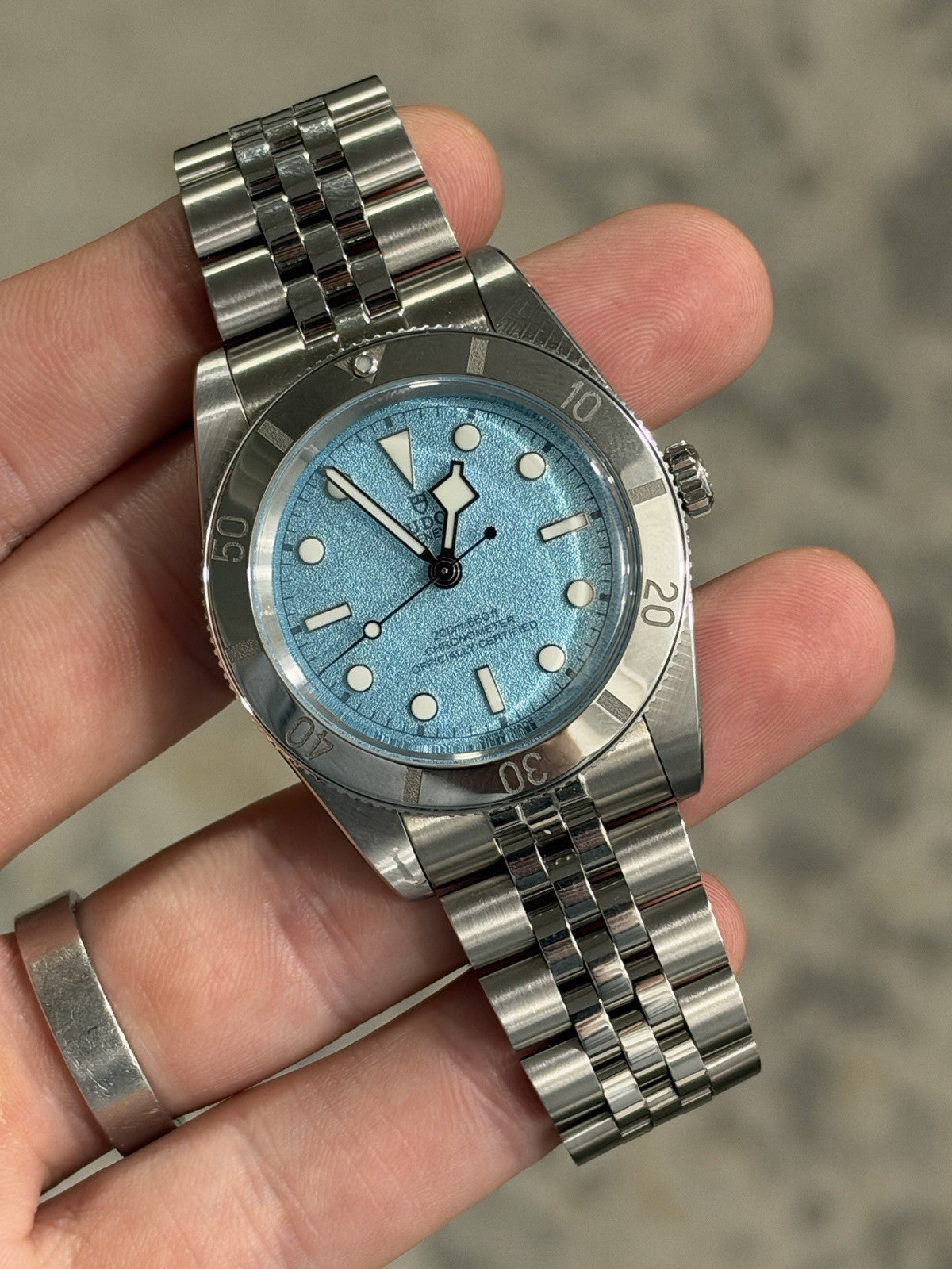 2025 Tudor Black Bay 54 Stainless Blue Lagoon 37mm Men's Watch 79000-0001