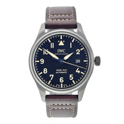 IWC Pilot Mark Titanium Black Dial 40mm Automatic Movement Mens Watch IWC327006