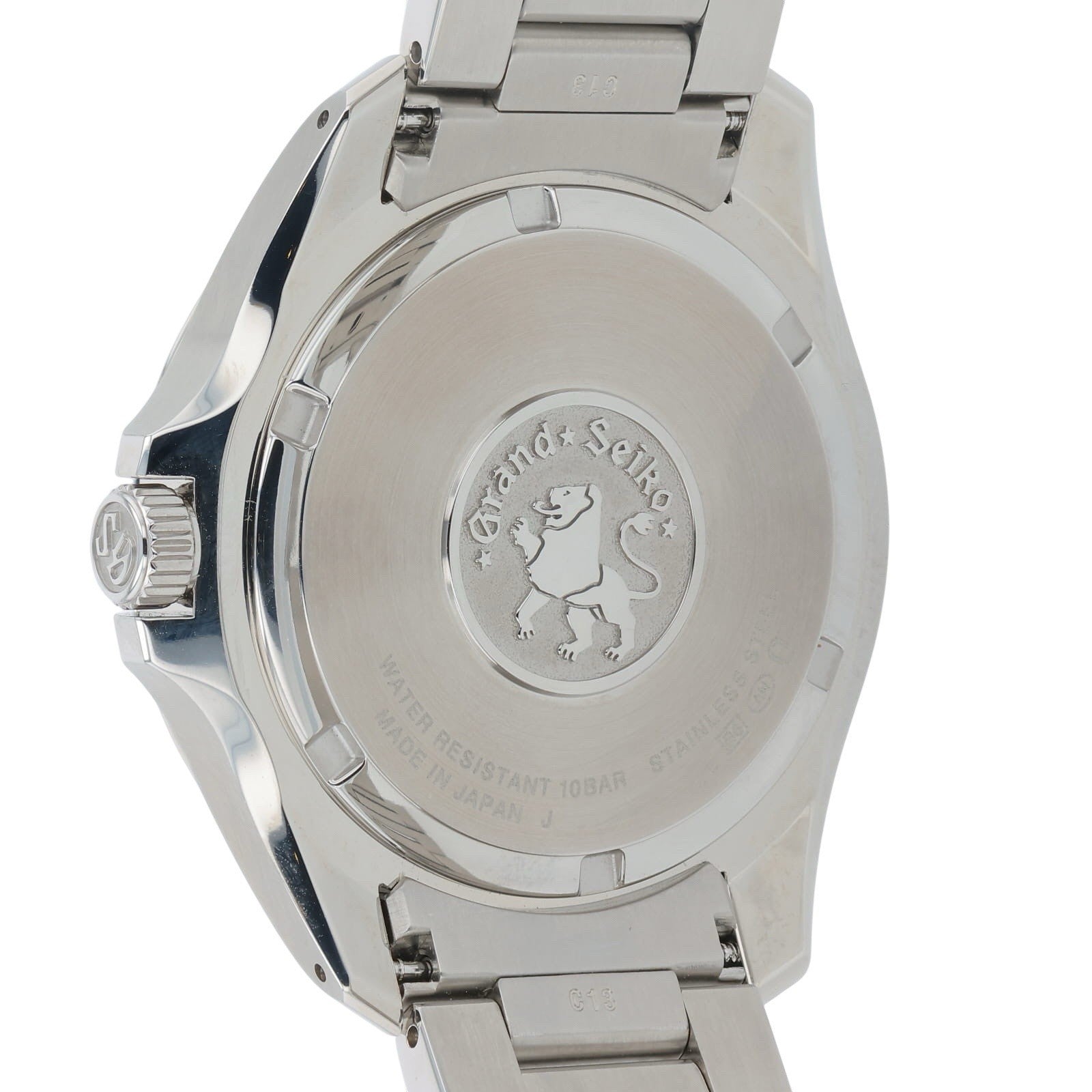 Grand Seiko Sport Stainless Steel Black Dial 39mm Quartz Movement Mens SBGN003