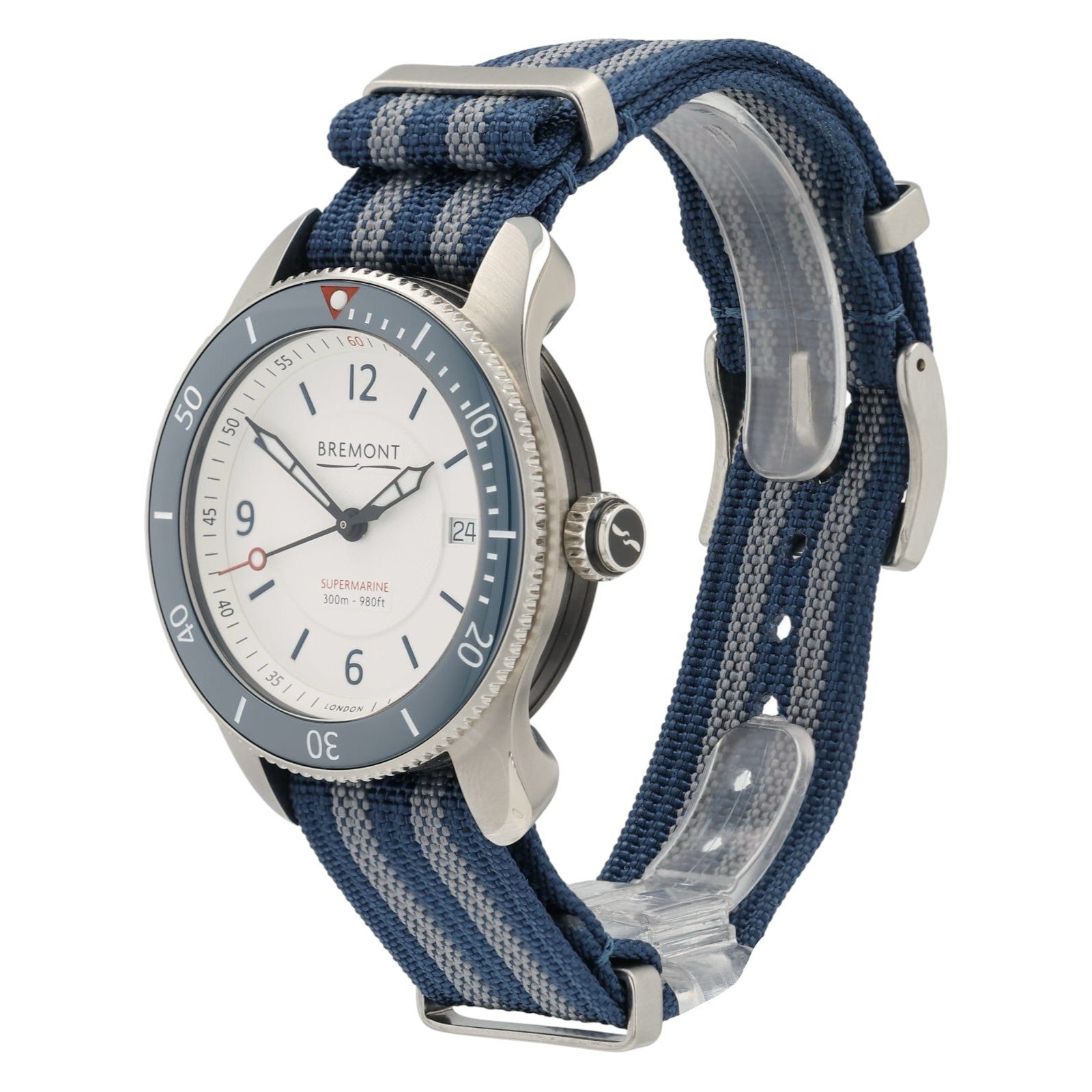 Bremont Supermarine White Dial Stainless Steel 40mm Automatic Men’s Watch S300