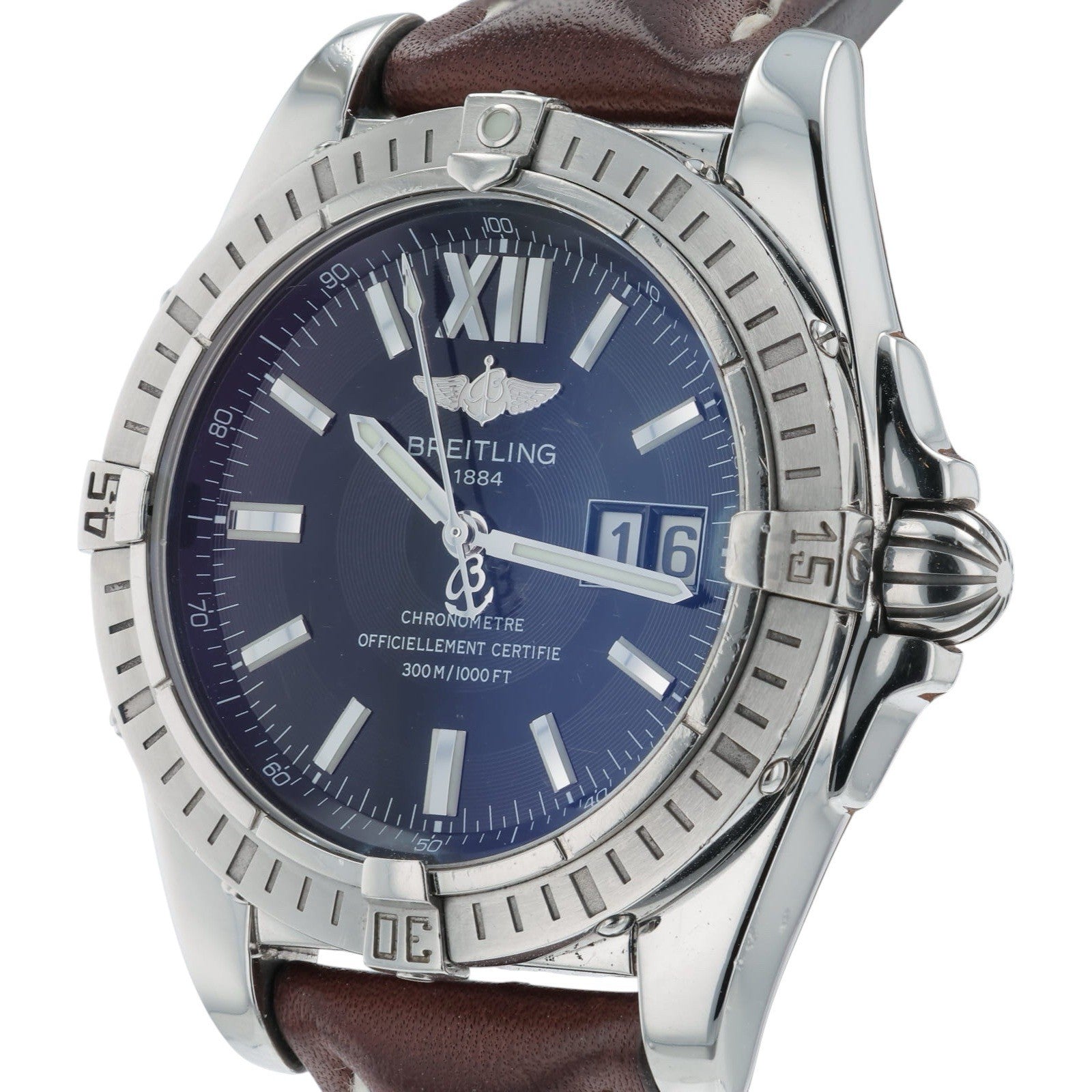 Breitling Cockpit Stainless Steel Black Dial 41mm Automatic Men’s Watch A49350