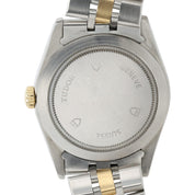 Tudor Prince Date Day Champagne Dial Steel and Gold 36mm Factory Diamond 76213